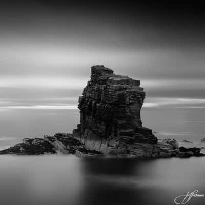 Sea stack, Latheronwheel, Scotland, United Kingdom