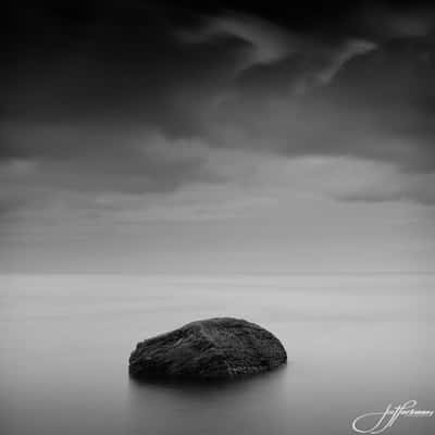 Solitary rock, United Kingdom