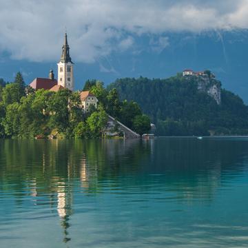 South Side Lake Bled, Slovenia