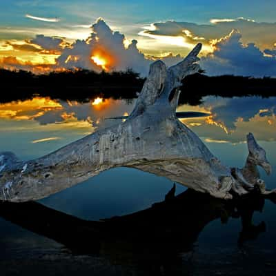 Sunrise at the Yallahs Ponds, Jamaica, Jamaica