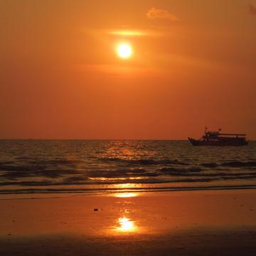 Sunset at Klong Prao Beach, Thailand