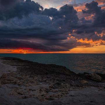 Sunsetat Varadero Beach, Cuba