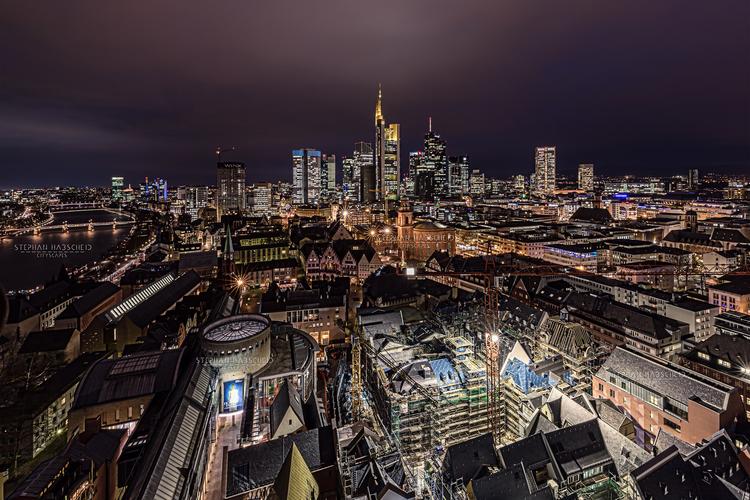 View from Frankfurt Cathedral 'St. Bartholomew'