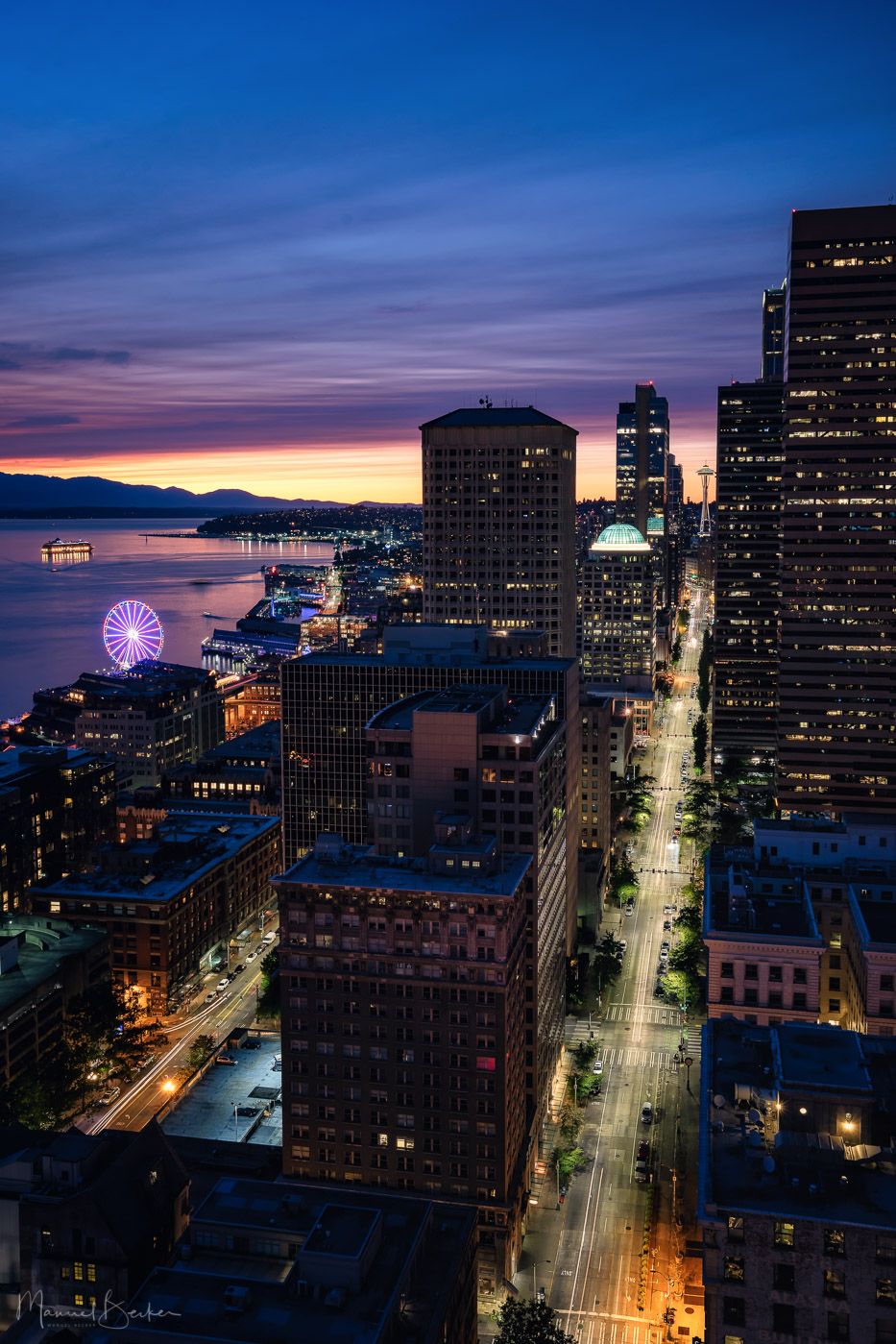 View from Smith Tower, Seattle, USA
