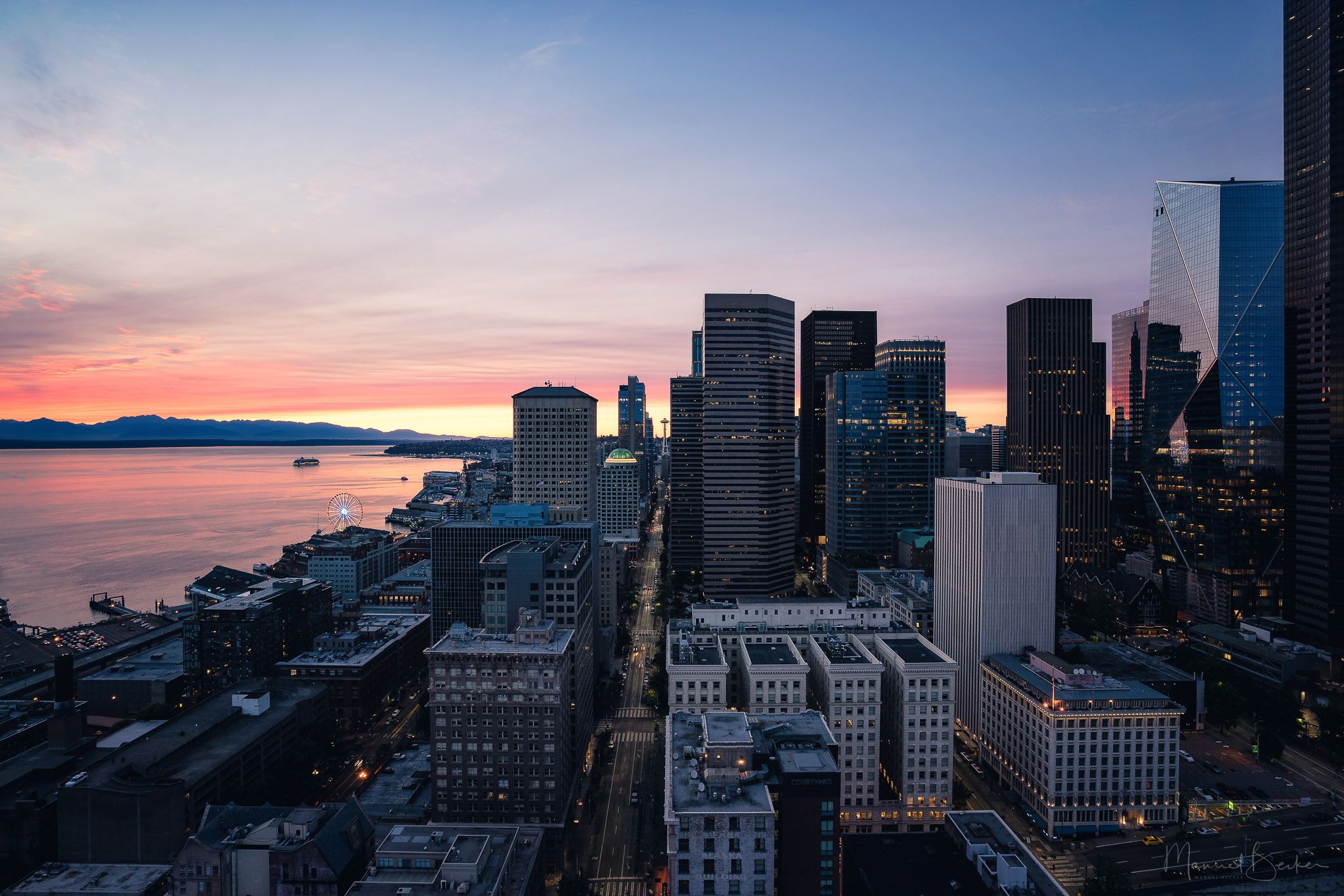 View from Smith Tower, Seattle, USA
