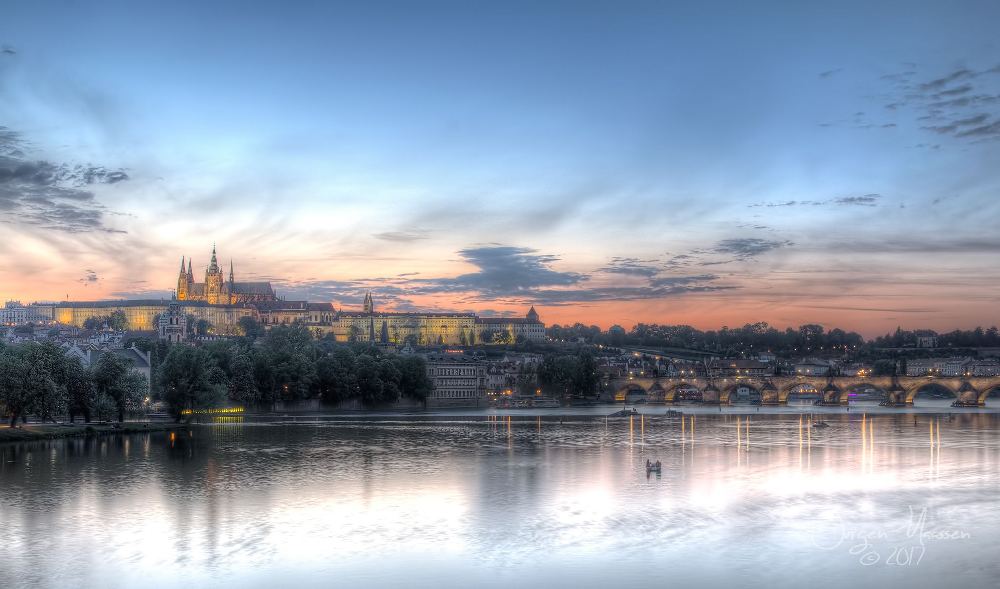 View on Prague., Czech Republic