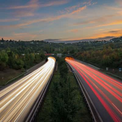 Autobahn A81 - Engelbergtunnel, Germany