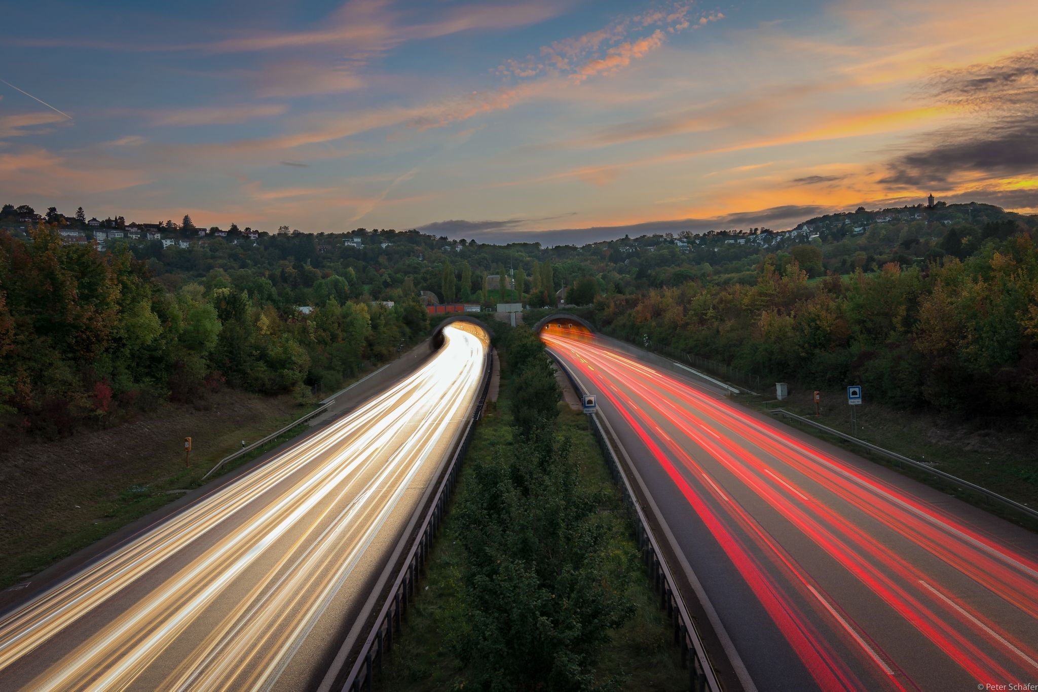 Autobahn A81 - Engelbergtunnel, Germany
