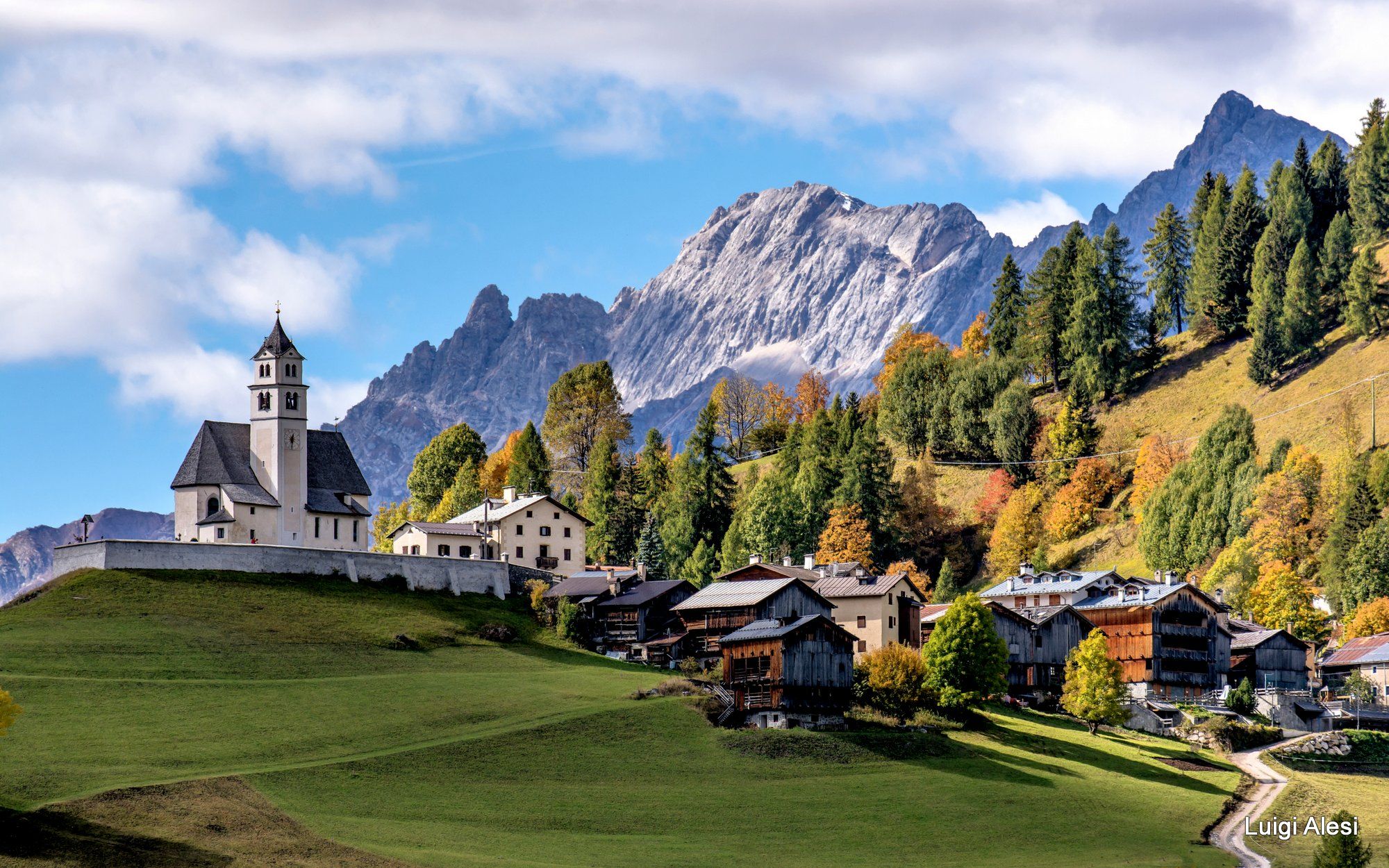 Autumn Dolomiti, Italy