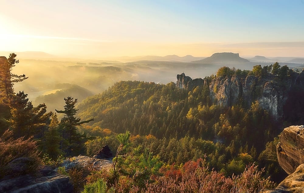 Bastei, Saxon Switzerland, Germany
