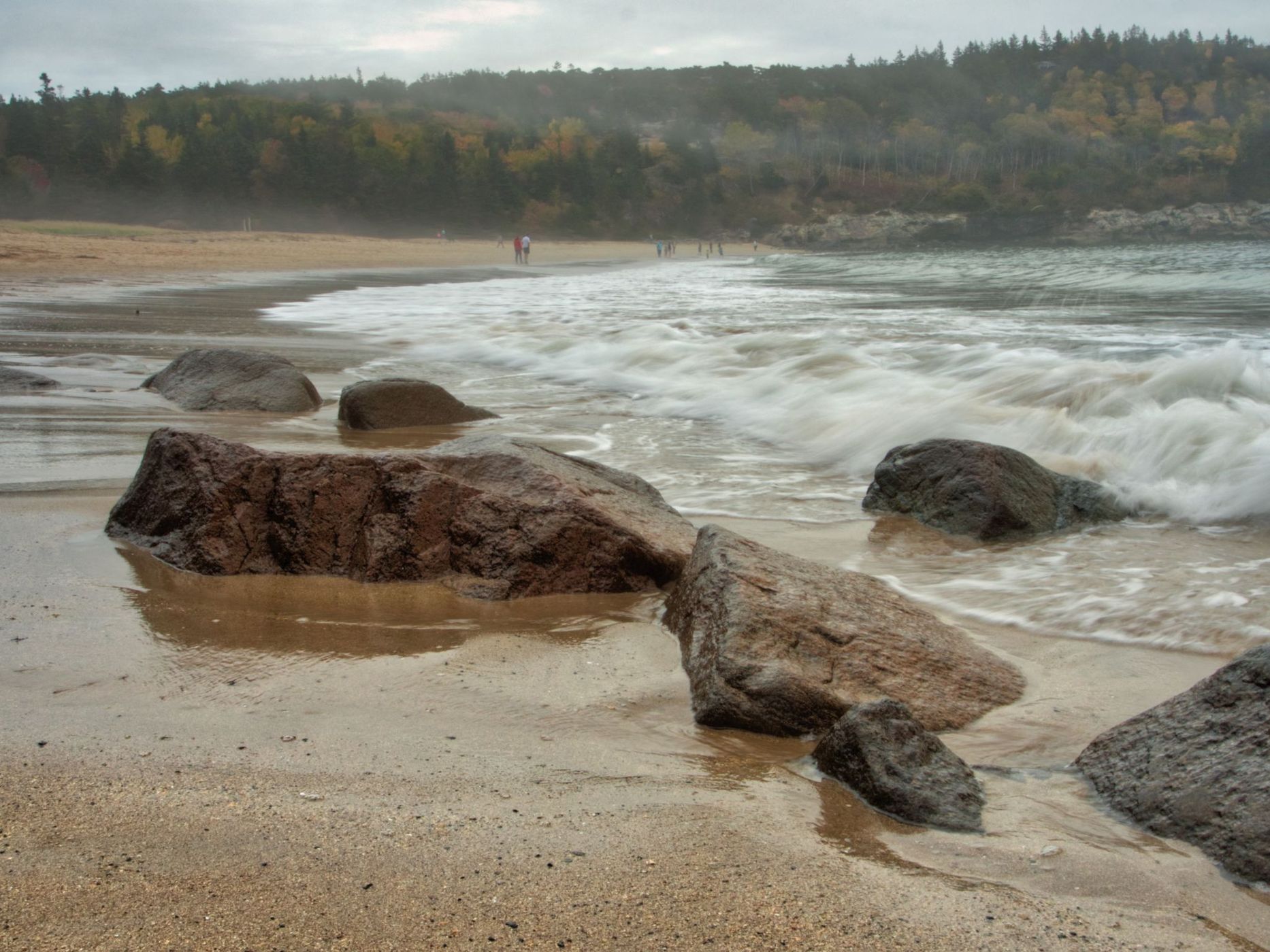 Beautiful Sand Beach, USA