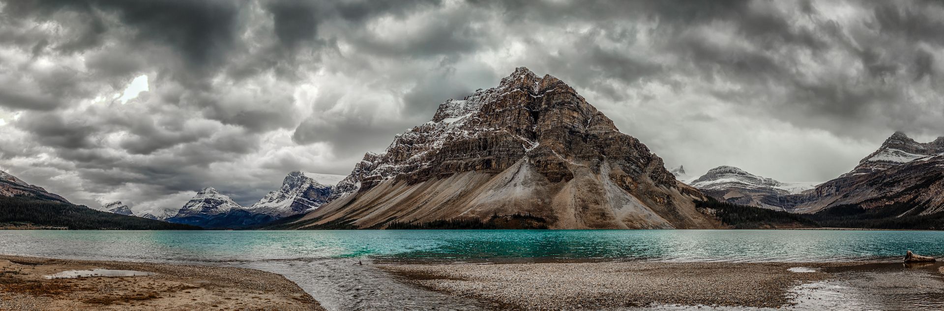 Bow Lake, Banff National Park, Canada