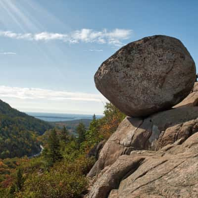 Bubble Rock Acadia National Park, USA