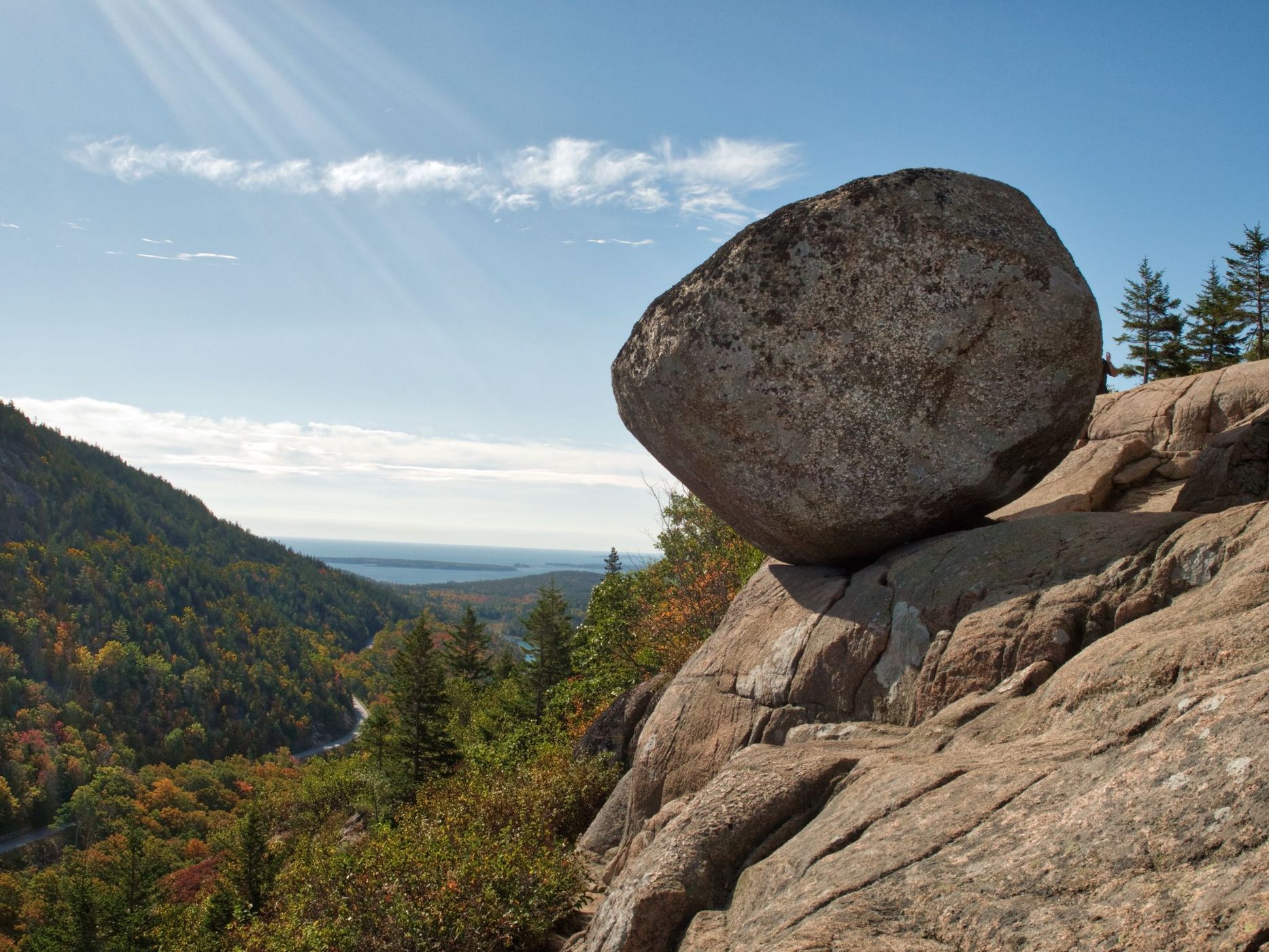 Bubble Rock Acadia National Park, USA