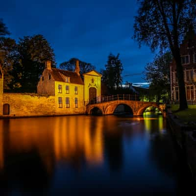 Canal in Bruges, Belgium