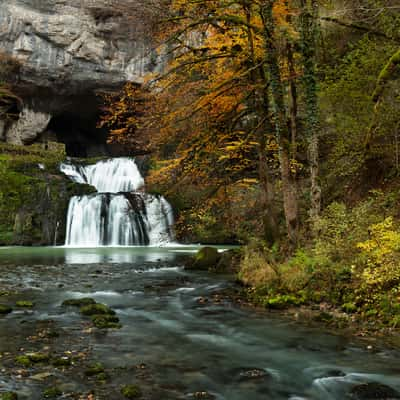 Cascade de la source du Lison, Jura, France, France