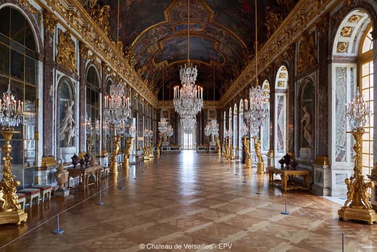 Palace of Versailles from the inside