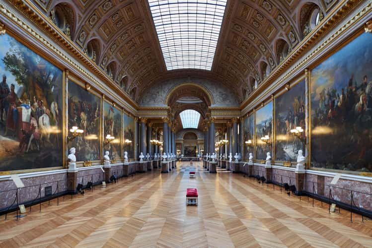 Palace of Versailles from the inside