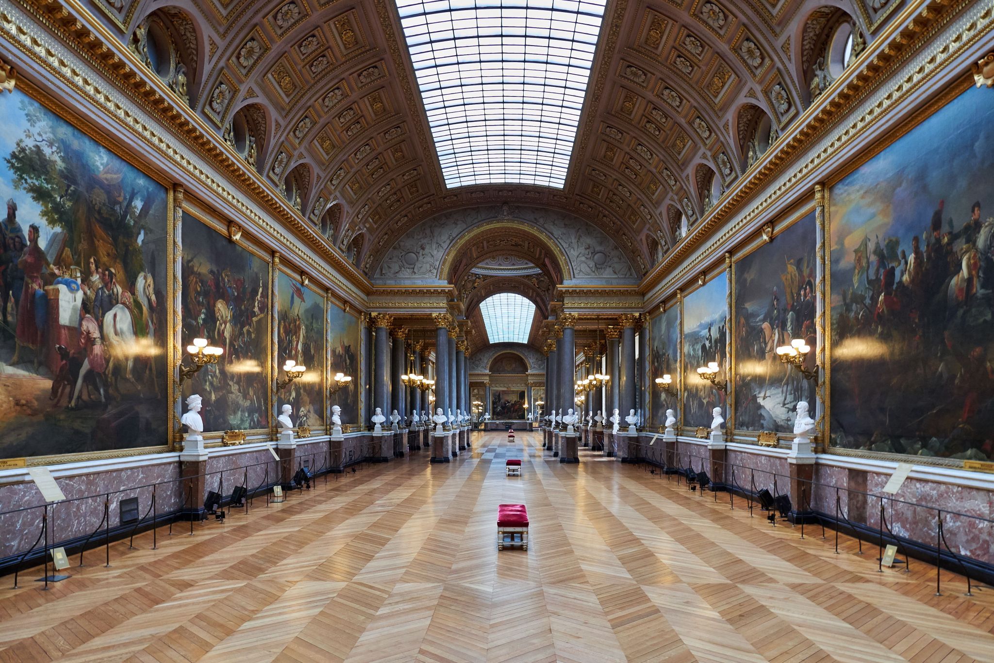 Palace of Versailles from the inside, France