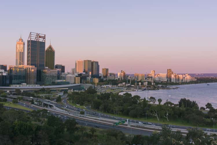 City at night Perth, Western Australia