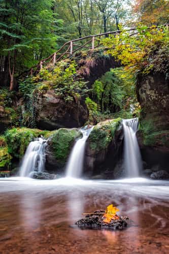Classic View of Schiessentümpel Cascade