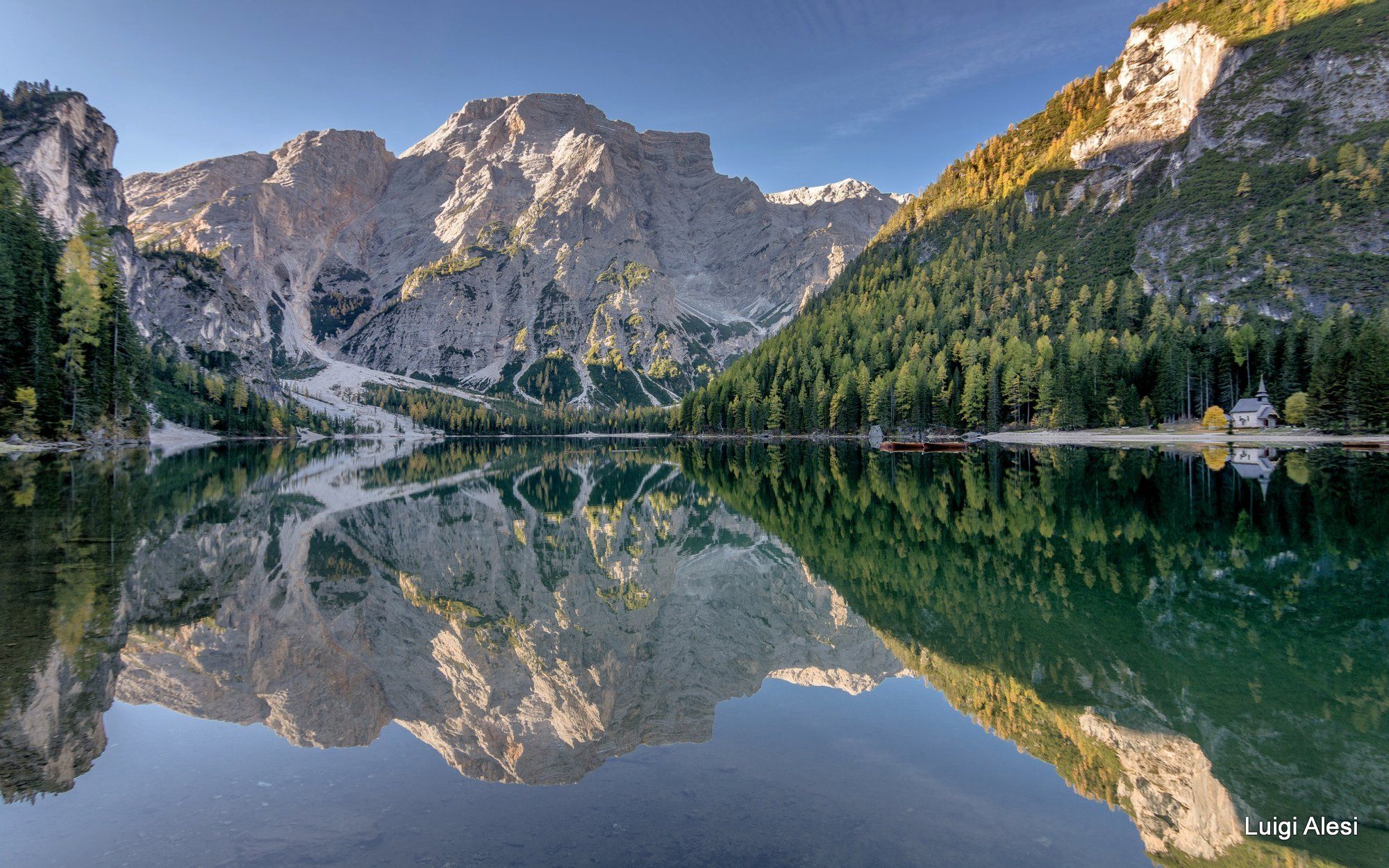 'Prags Wildsee' Chapel, Italy