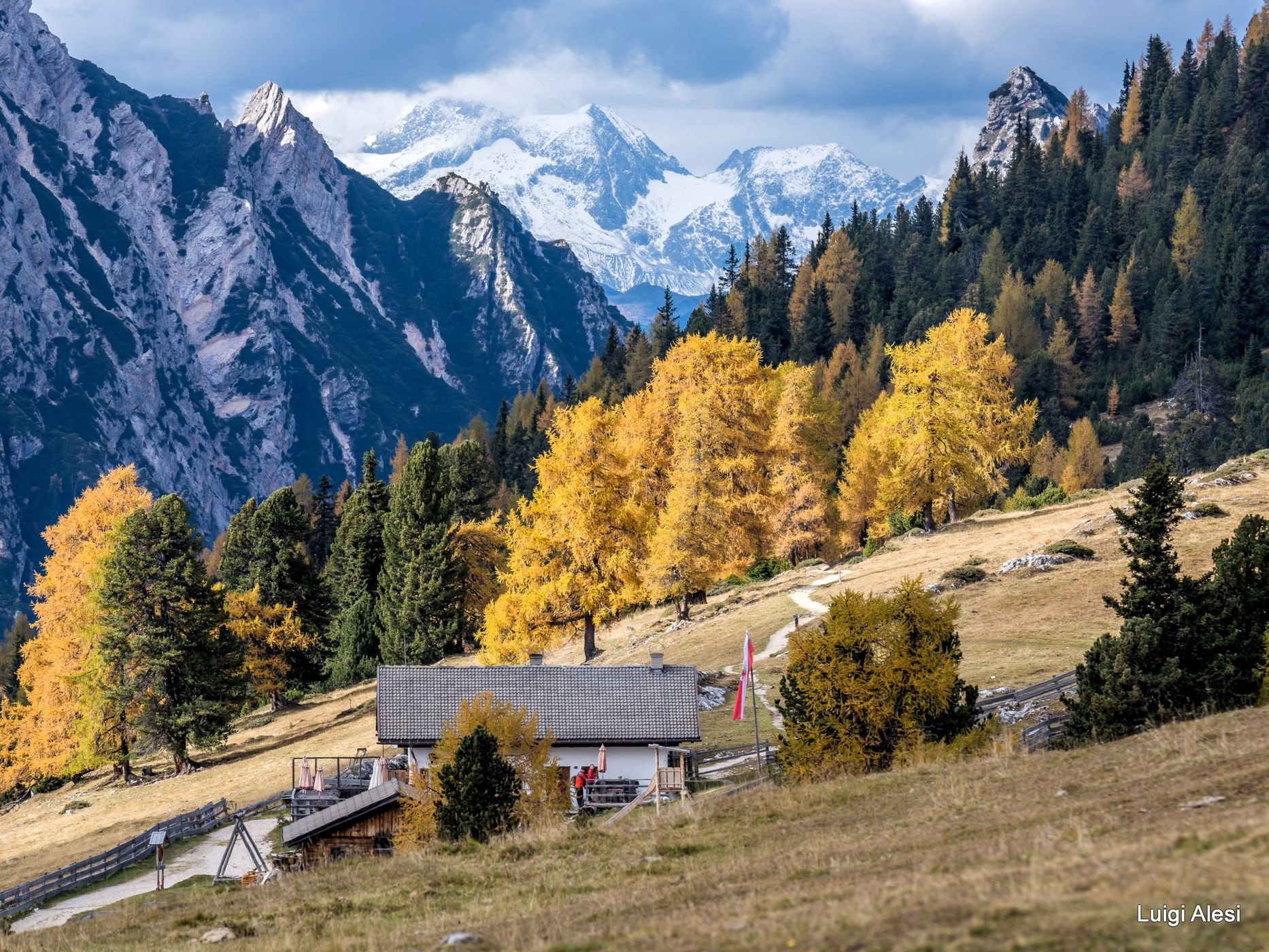 Dolomiti, Prato Piazza, Italy