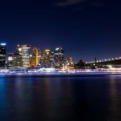 Dr Mary Booth Lookout Reserve overlooking Sydney City, Australia