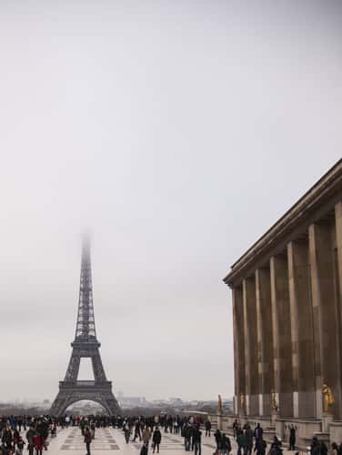 Eiffel Tower from Trocadero, Paris