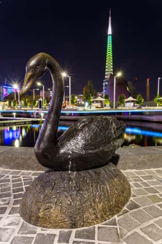 Elizabeth Quay and Perth Bell Tower