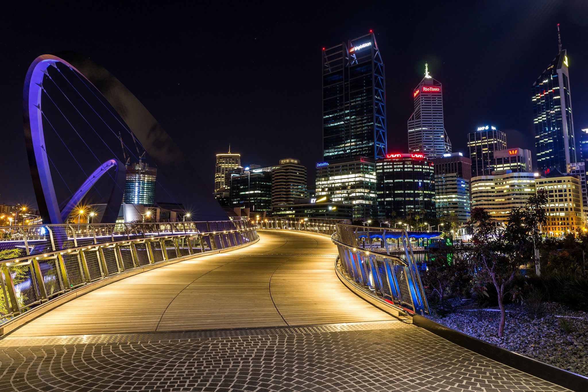 Elizabeth Quay Bridge, Australia