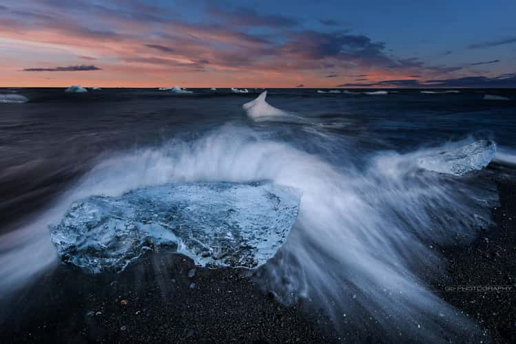 Glacial Lagoon at Jökulsárlón