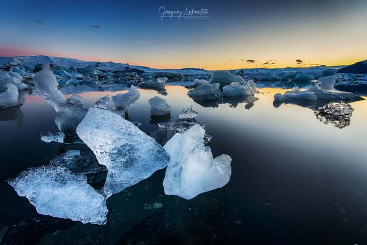 Glacial Lagoon at Jökulsárlón