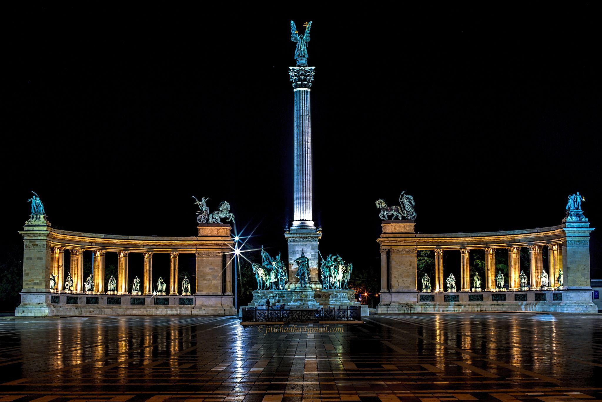 Hero's Square, Budapest, Hungary