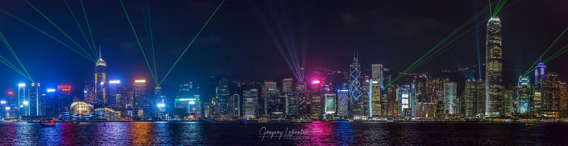 Hong Kong Waterfront & Skyscrapers