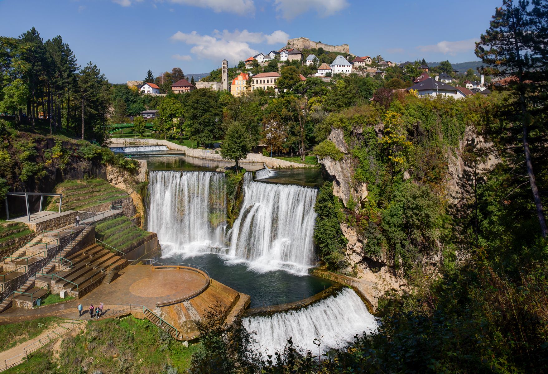 Jajce Waterfall, Bosnia and Herzegovina