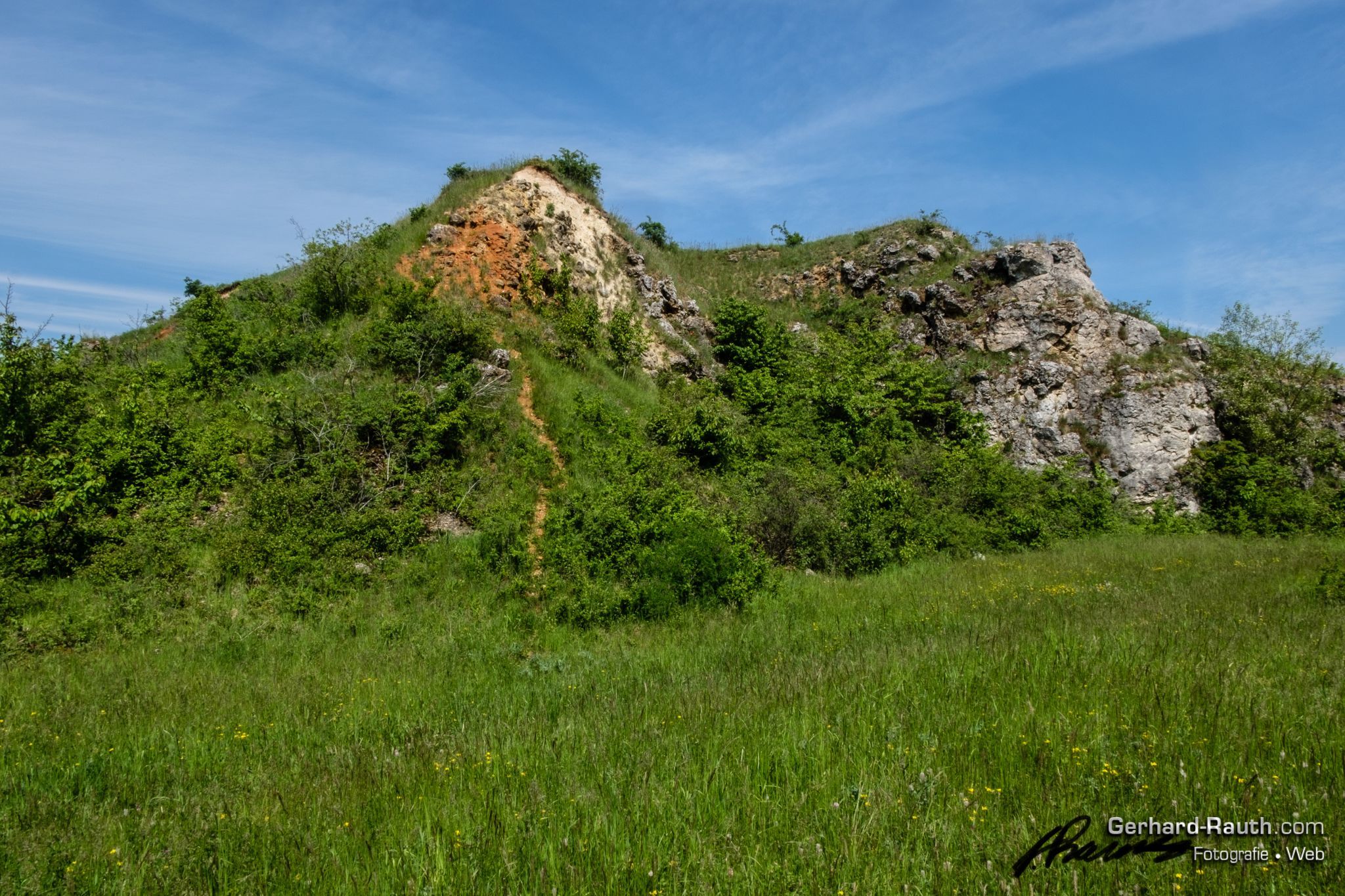 Kalksteinbrüche Rosengarten - limestone quarries Rosengarten, Germany