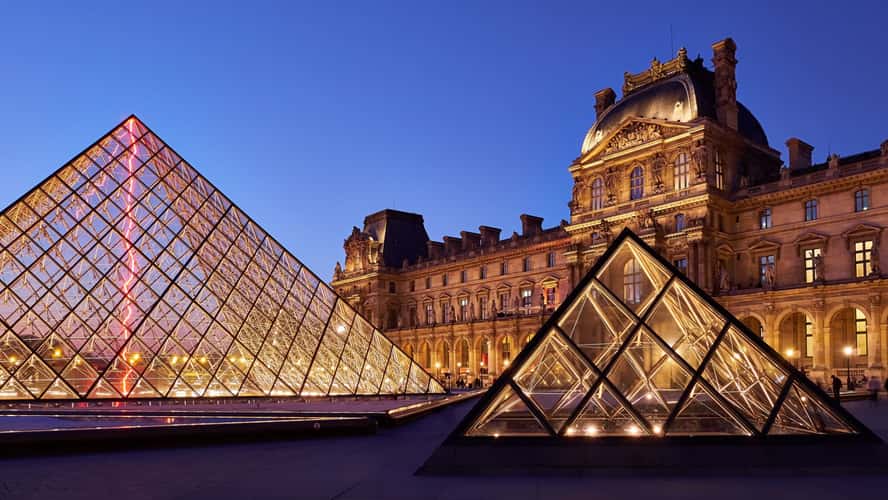 Louvre Pyramid and Museum