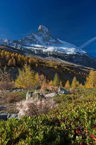 Matterhorn in autumn coulors