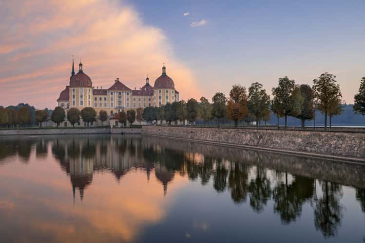 View of Moritzburg Castle, Saxony