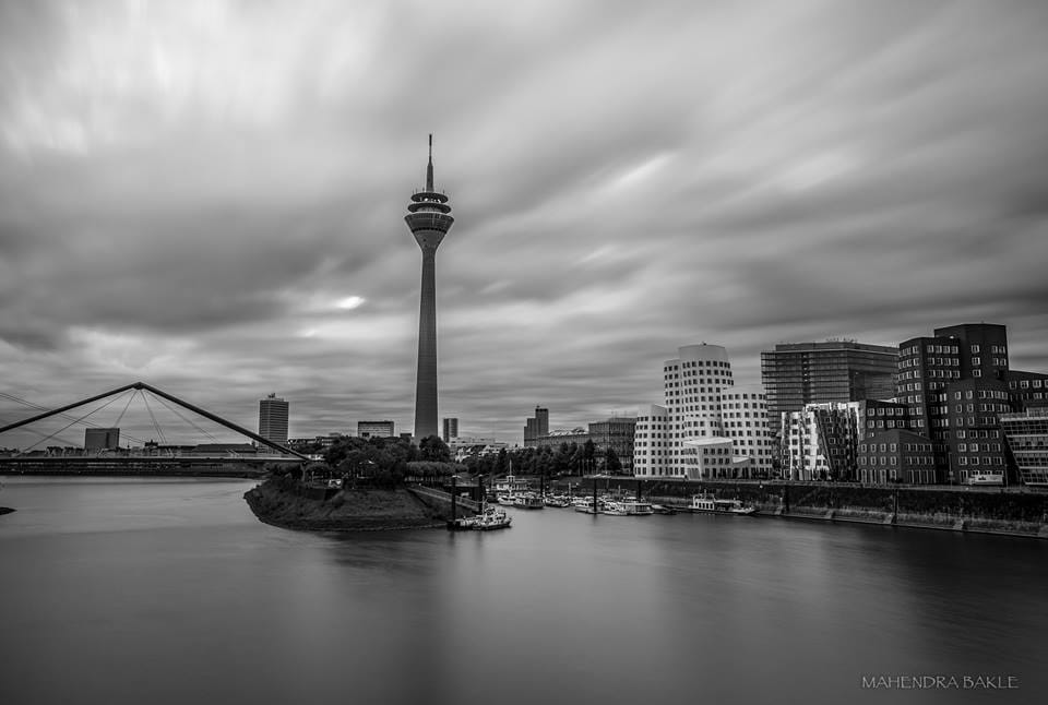Rhine Tower, Düsseldorf, Germany