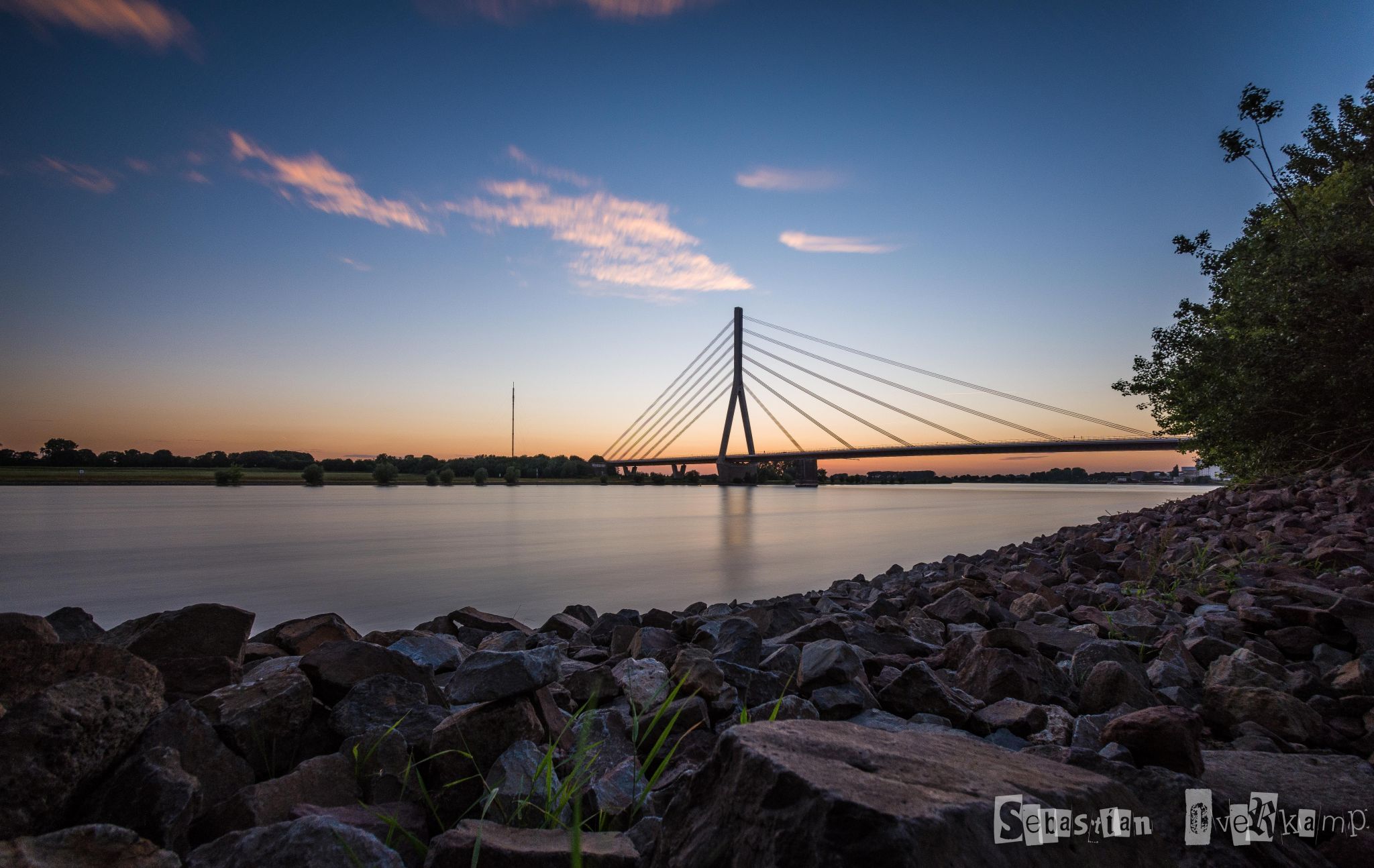 Niederrheinbrücke Wesel, Germany