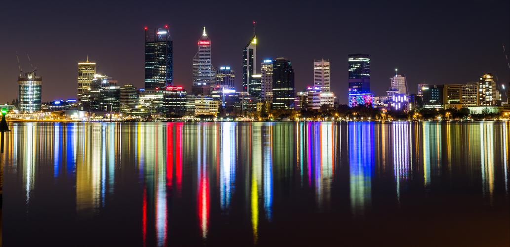 Perth City from South Perth Foreshore
