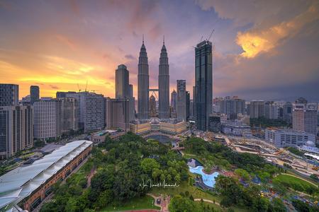 Petronas Towers - Traders Hotel viewpoint