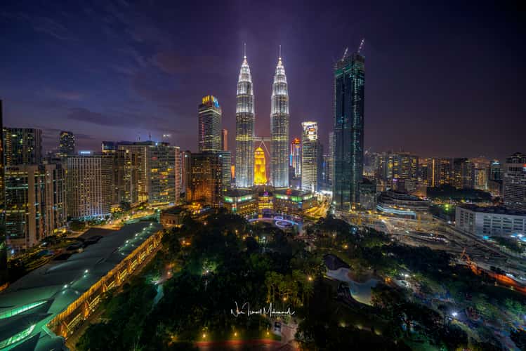 Petronas Towers - Traders Hotel viewpoint