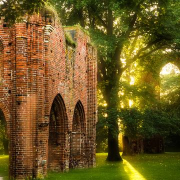 Ruin of Eldena Abbey, Greifswald-Eldena, Germany