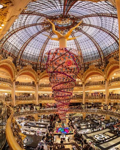 Sacré Cœur from Galeries Lafayette, Paris
