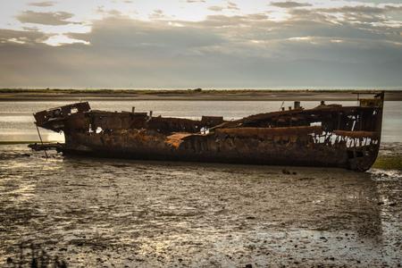 Shipwreck Janie Seddon- Motueka, New Zealand