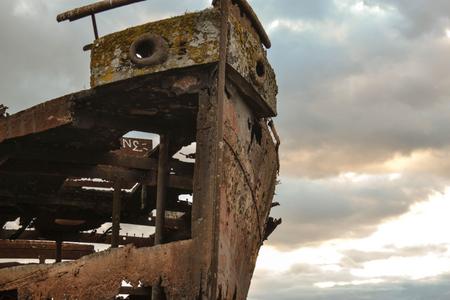 Shipwreck Janie Seddon- Motueka, New Zealand