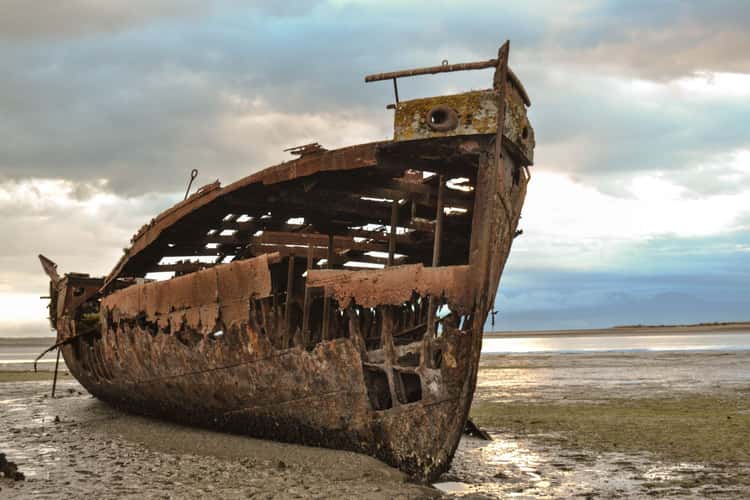 Shipwreck Janie Seddon, Motueka